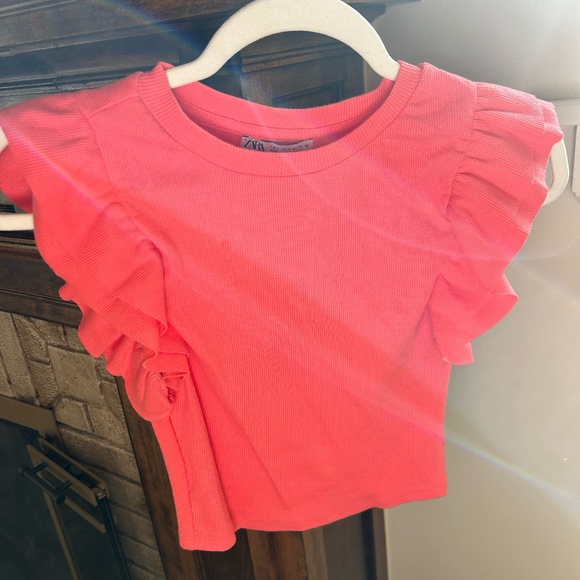ZARA ruffle top - Picture 1 of 2